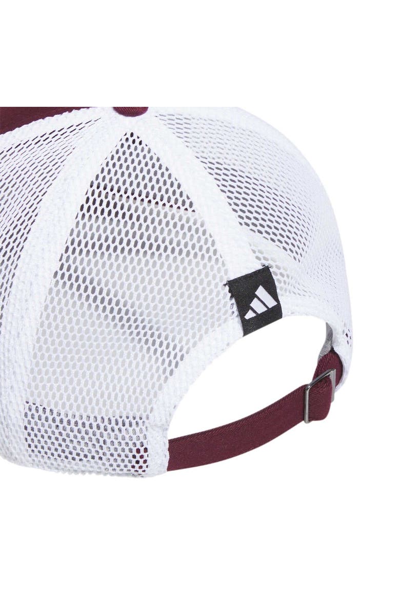 adidas Men's adidas Maroon Texas A&M Aggies Mascot Slouch Trucker Adjustable Hat, Alternate, color, 