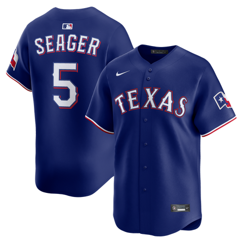 Men's Nike Corey Seager Royal Texas Rangers Alternate 2 Limited Jersey