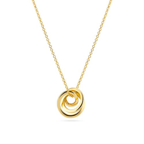Sif Jakobs Jewellery Necklace Spirale Pianura In Gold