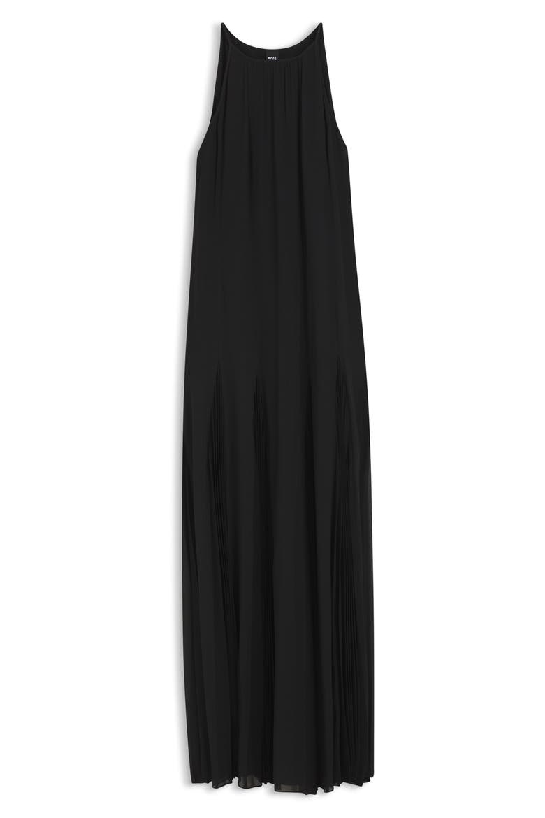 Davora Maxi Dress, Alternate, color, BLACK