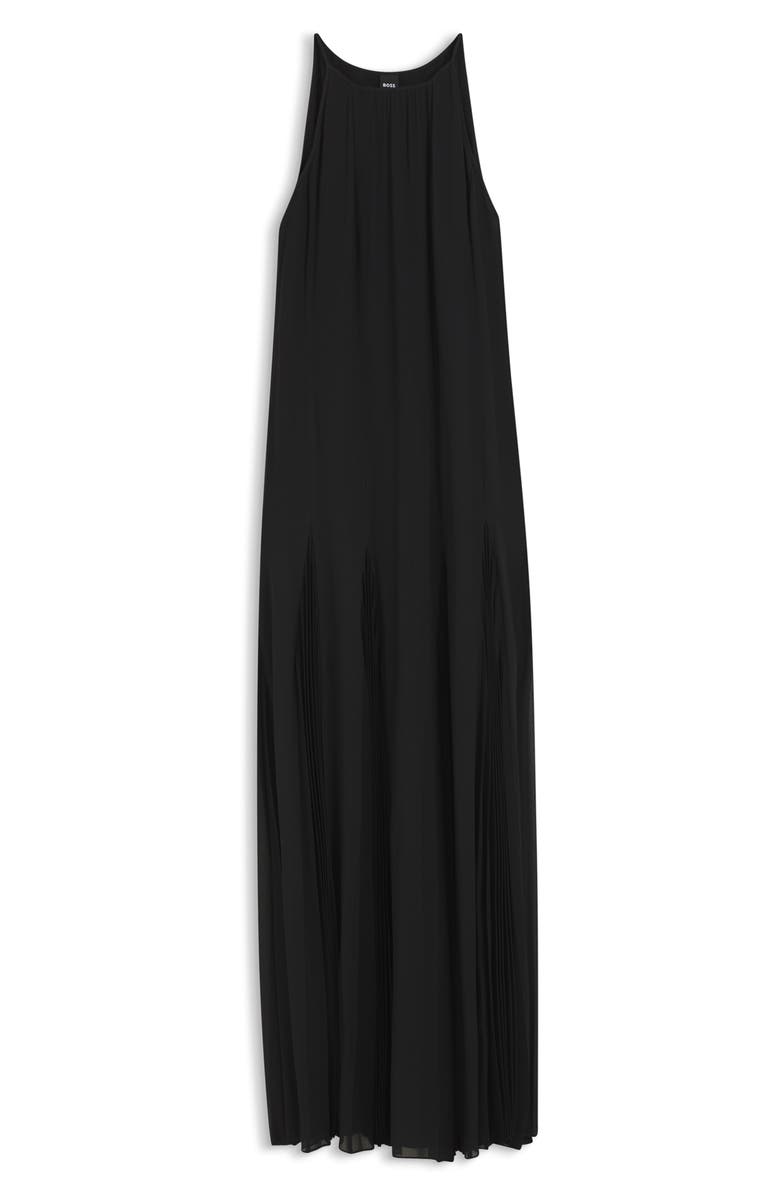 BOSS Davora Maxi Dress, Alternate, color, Black