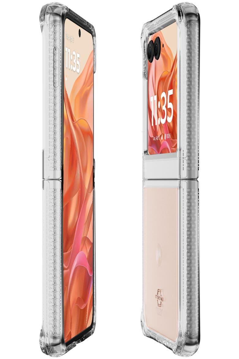 Hybrid_R Clear Case for Motorola Razr, Alternate, color, Clear