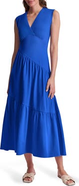 DKNY Stretch Cotton Maxi Dress
