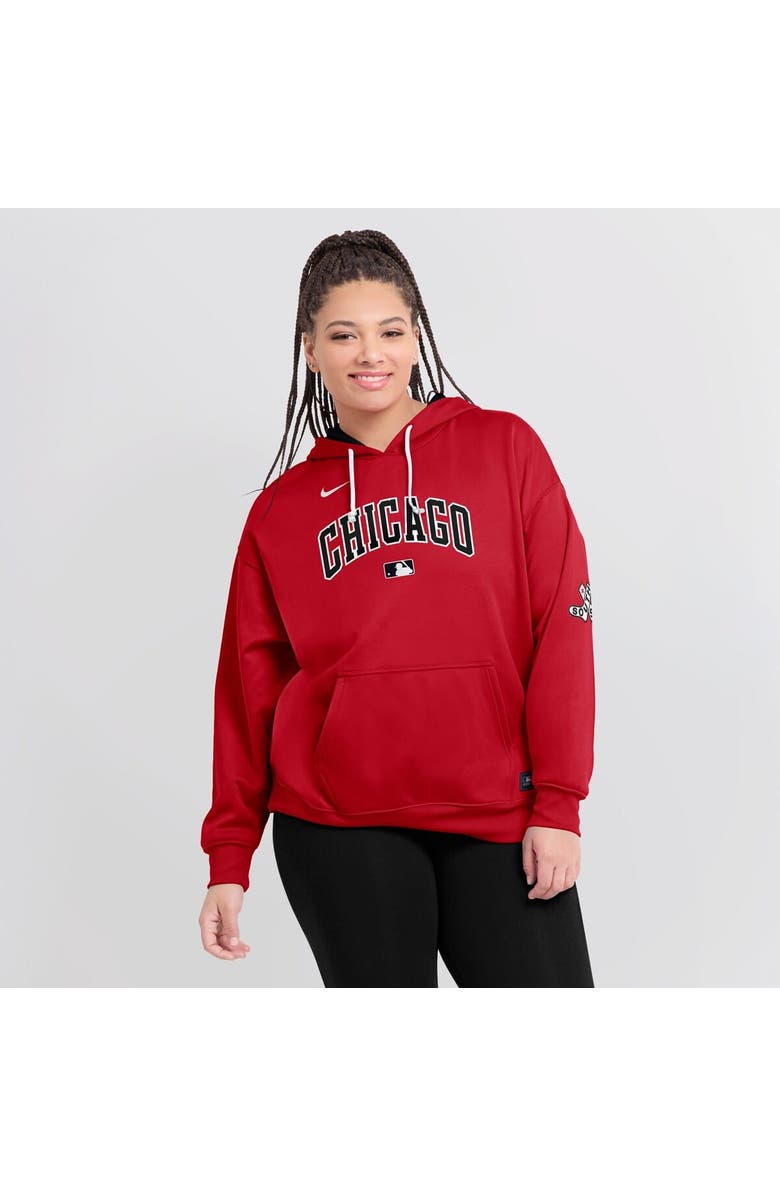 Nike Women's Nike  Red Chicago White Sox 2025 City Connect Authentic Collection Performance Pullover Hoodie, Alternate, color, Red