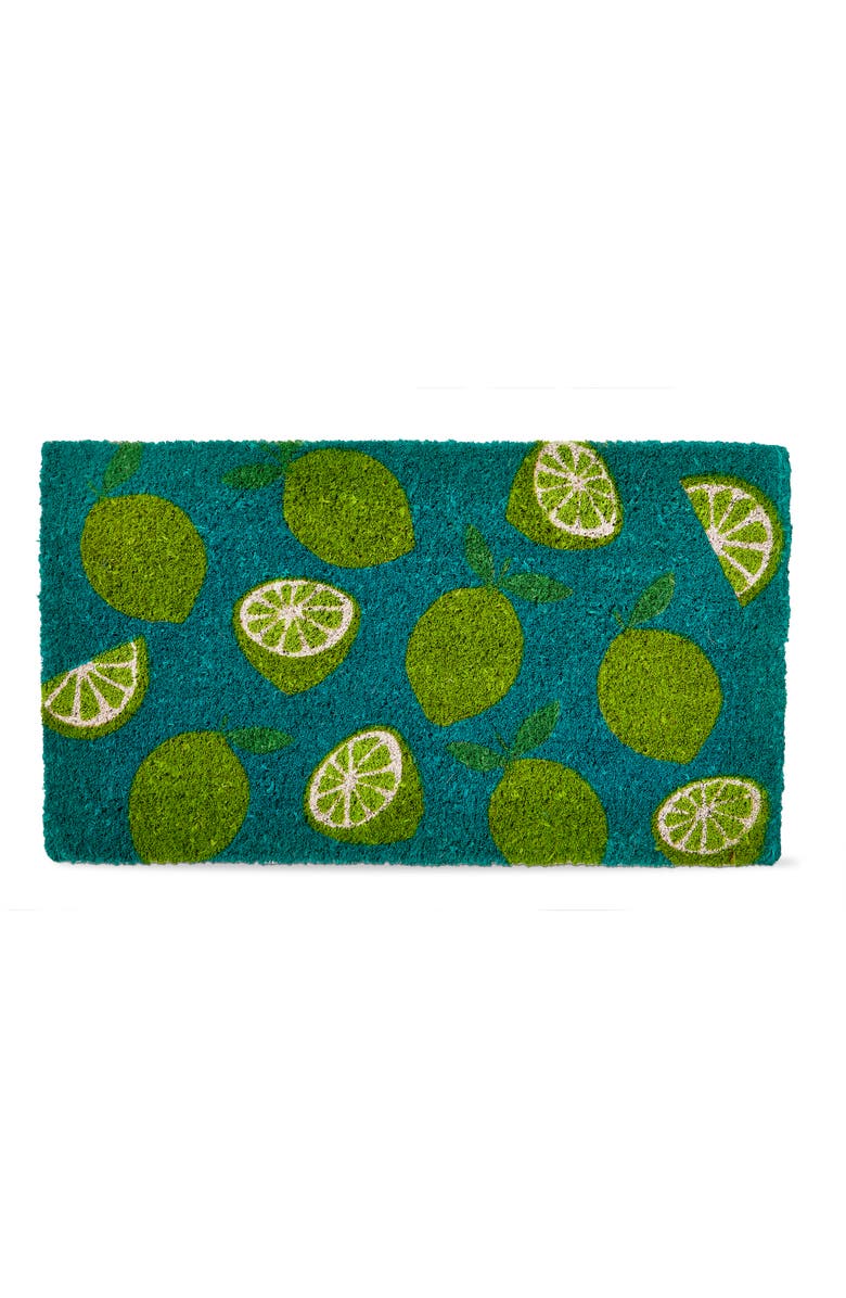 tag Limes Coir Mat Multi Coir Everyday, Main, color, Green