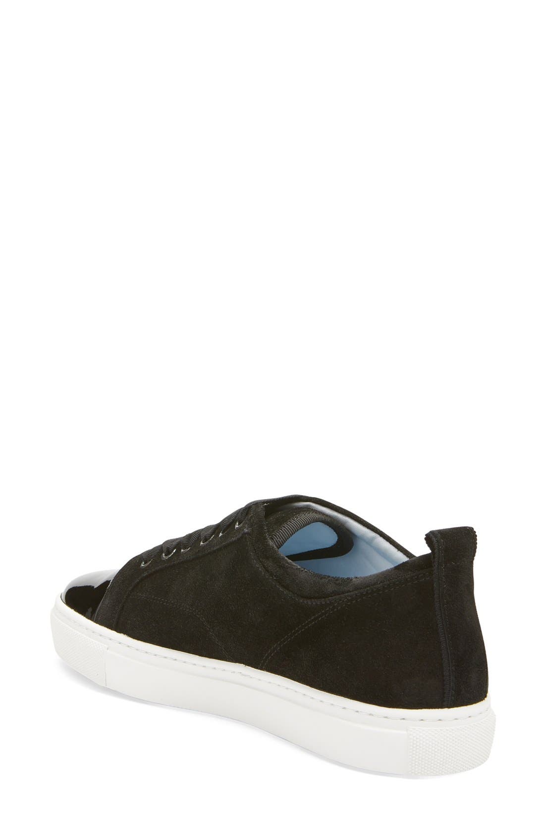 Lanvin Cap Toe Low Top Sneaker, Alternate, color, 