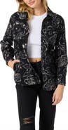 O'Neill Zuma Print High Pile Fleece Shirt Jacket