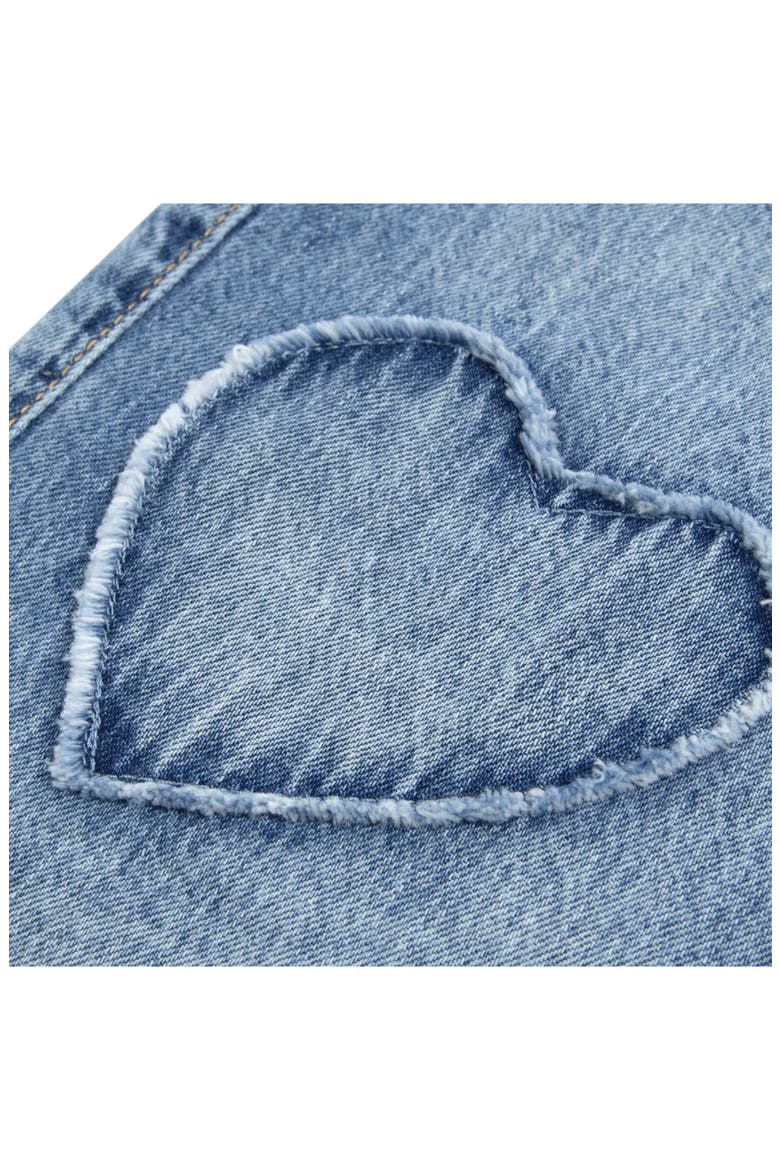 Kids' Heart Wide Leg Jeans, Alternate, color, INDIGO HEARTS
