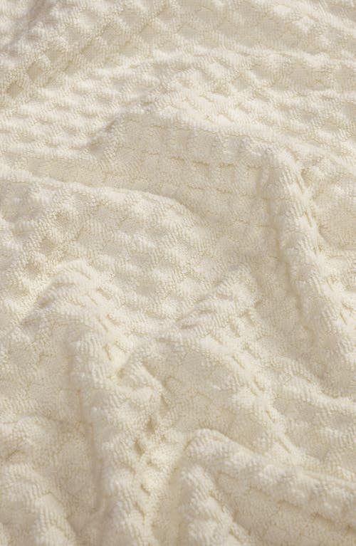 Woven & Weft 6-pack Diamond Textured Hand Towels In Brown