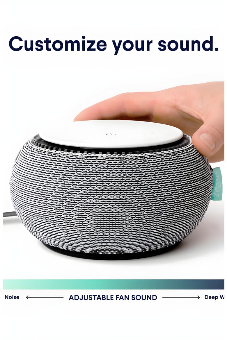Original White Noise Machine, Alternate, color, Charcoal