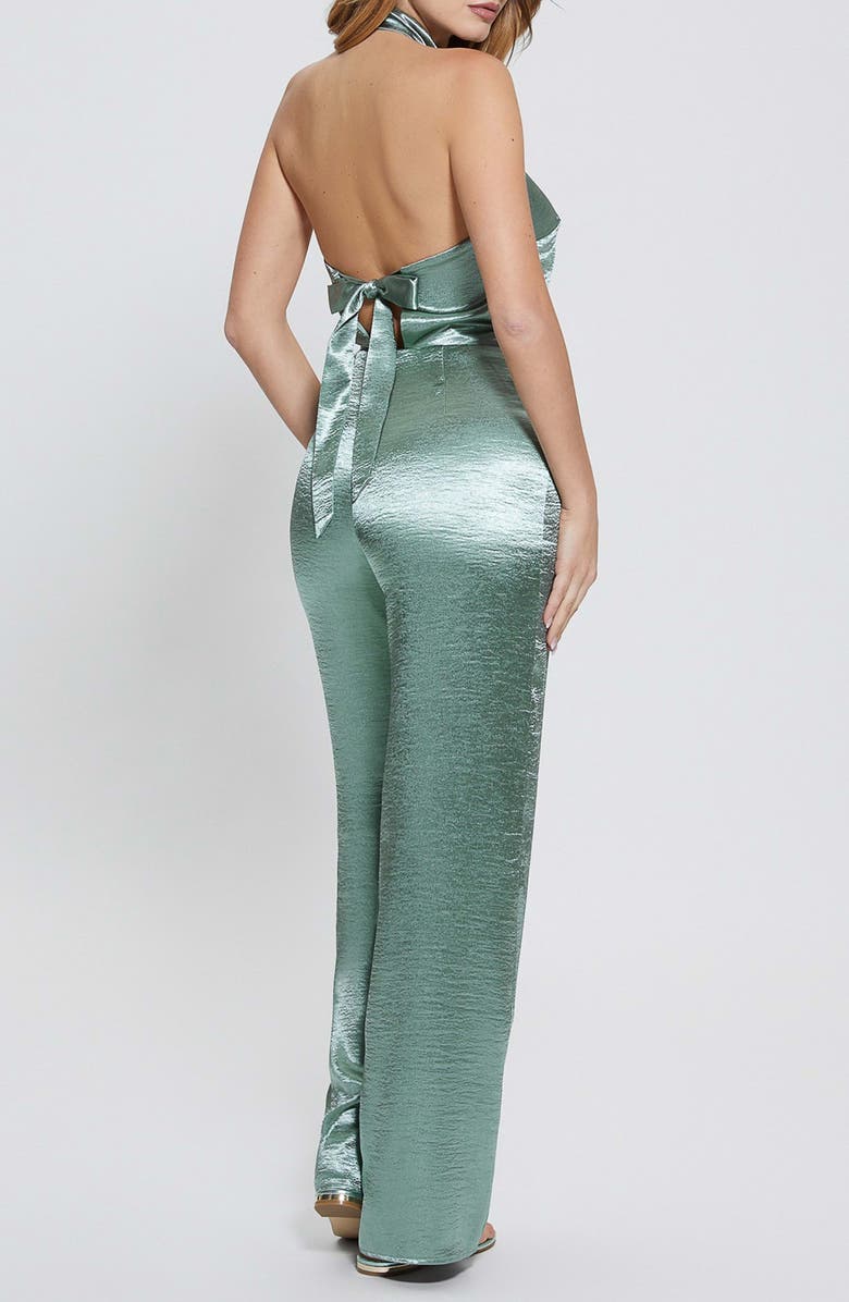 GUESS Mae Satin Jumpsuit, Alternate, color,