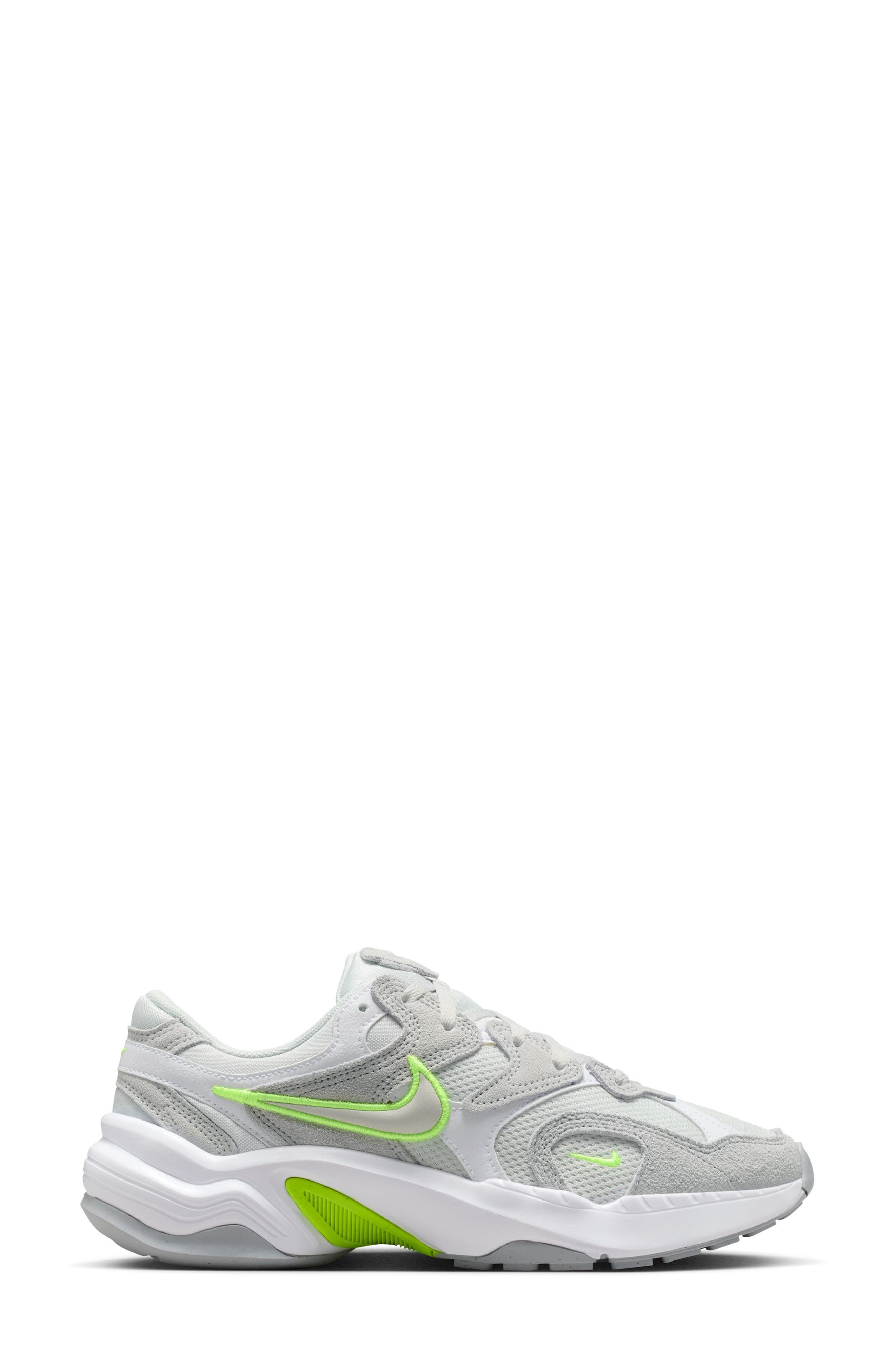 Nike AL8 Sneaker, Alternate, color, Wolf Grey/ Volt/ Dust/ White