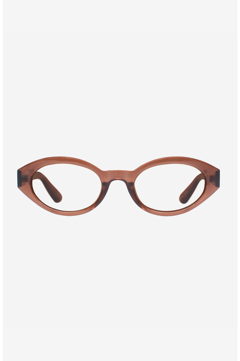 The Demi Reader Glasses, Main, color, Mocca