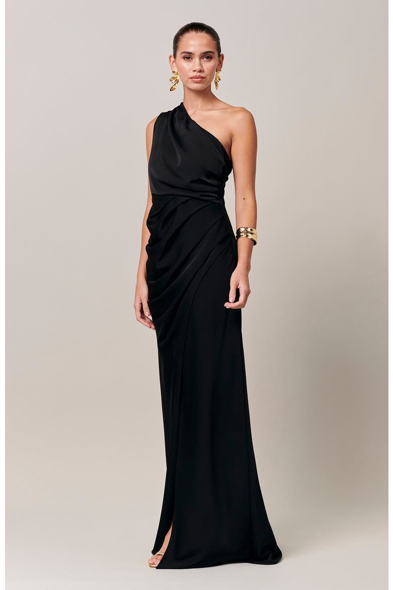 Monica Maxi Dress, Alternate, color, Black