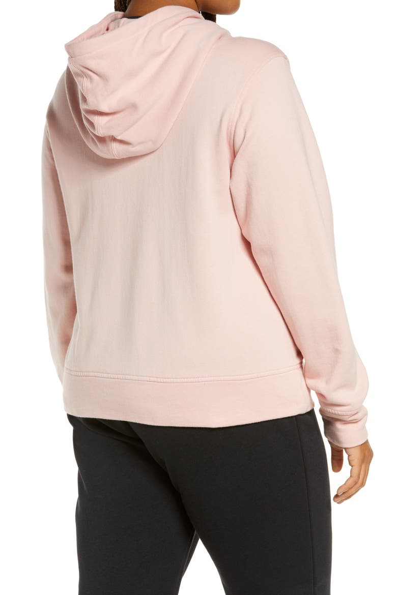 West Coast Women's Asymmetrical Zip Hoodie, Alternate, color, PINK SILVER