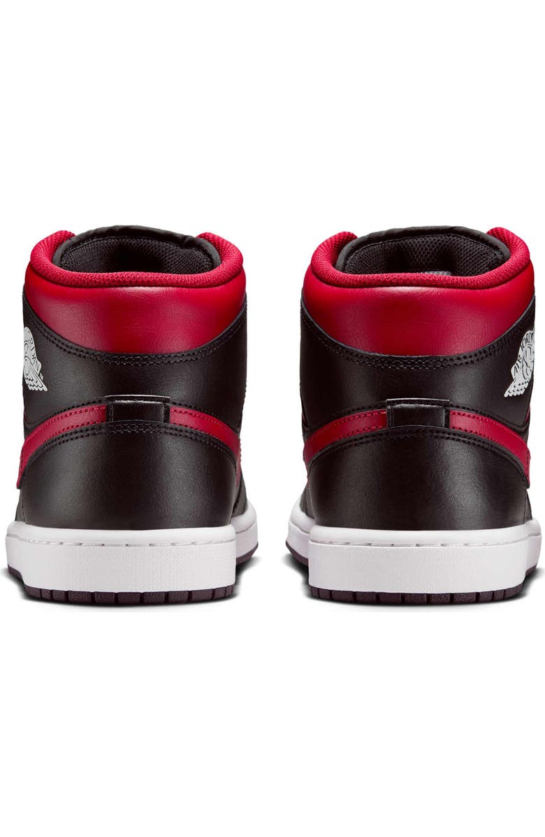 Jordan Air Jordan 1 Mid Sneaker, Alternate, color, Black/Summit White/Varsity Red