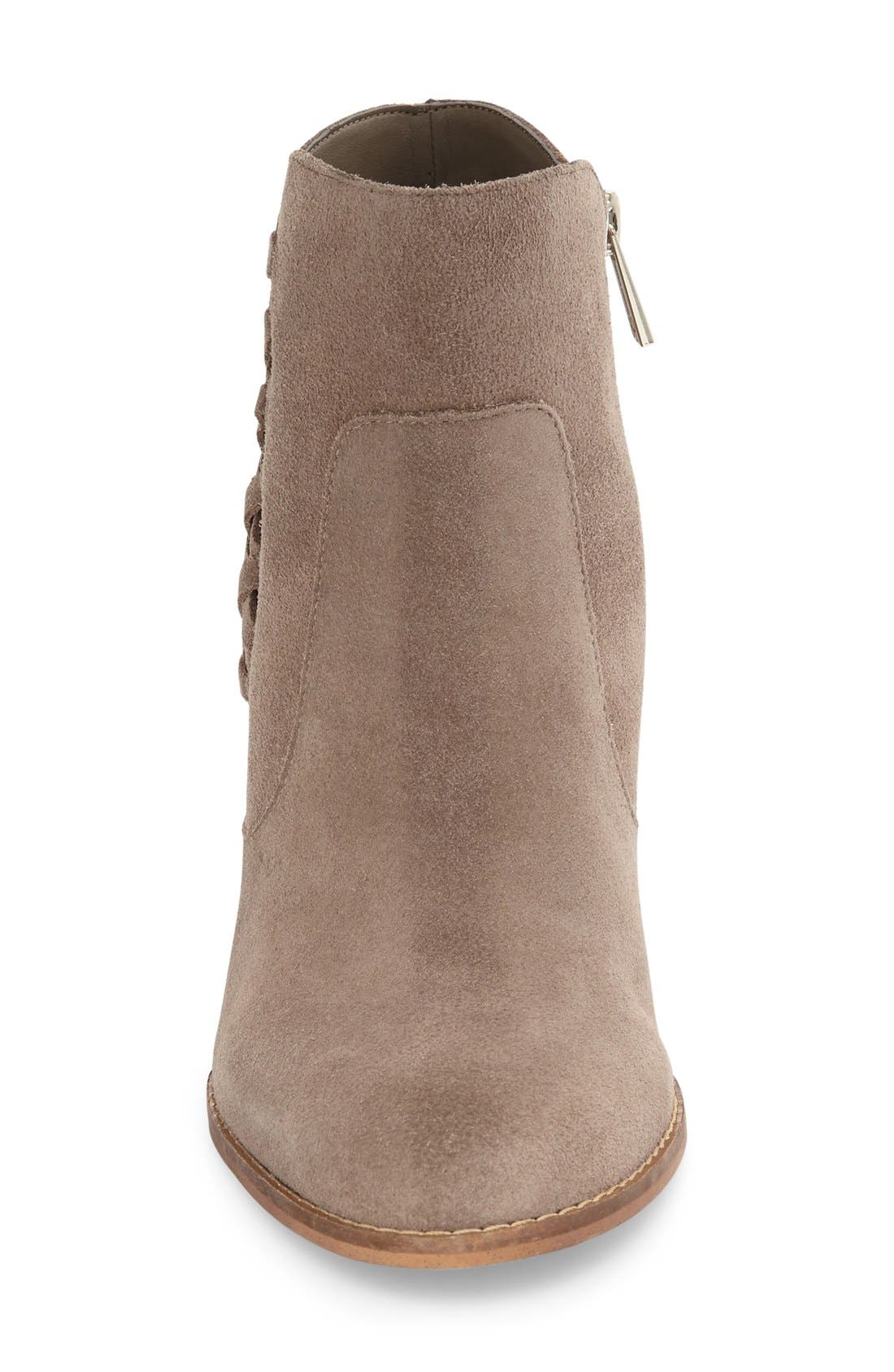 Charee Wedge Bootie, Alternate, color, GREYHOUND SUEDE