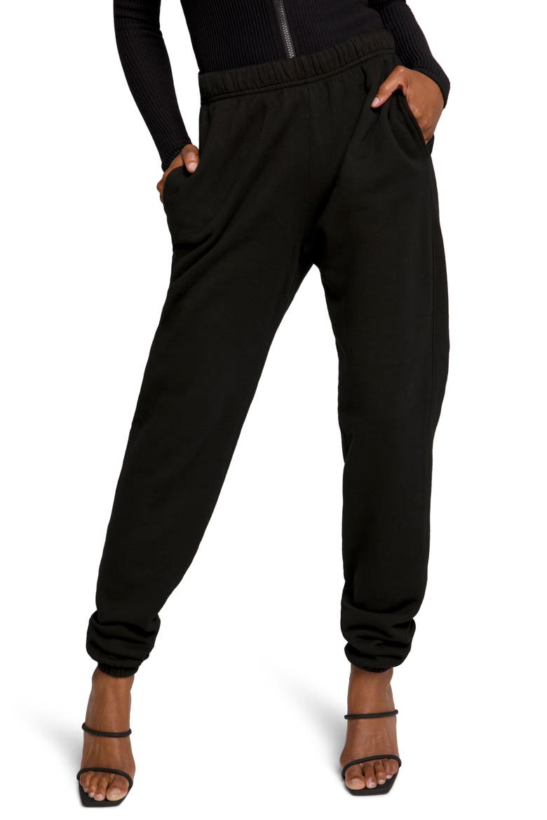 Boyfriend Sweatpants, Main, color, BLACK01