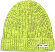 JW Anderson Wool Blend Mouline Beanie