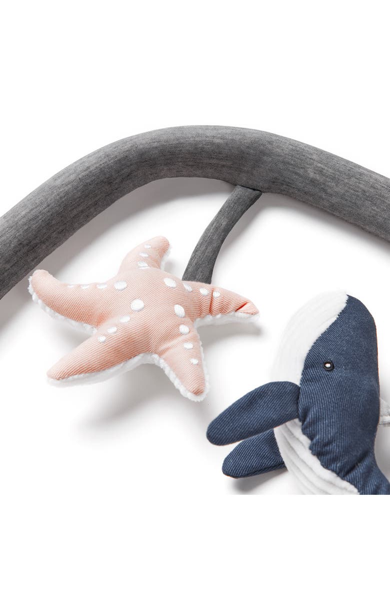 ERGObaby Evolve Bouncer Ocean Wonders Toy Bar, Alternate, color, Charcoal Grey