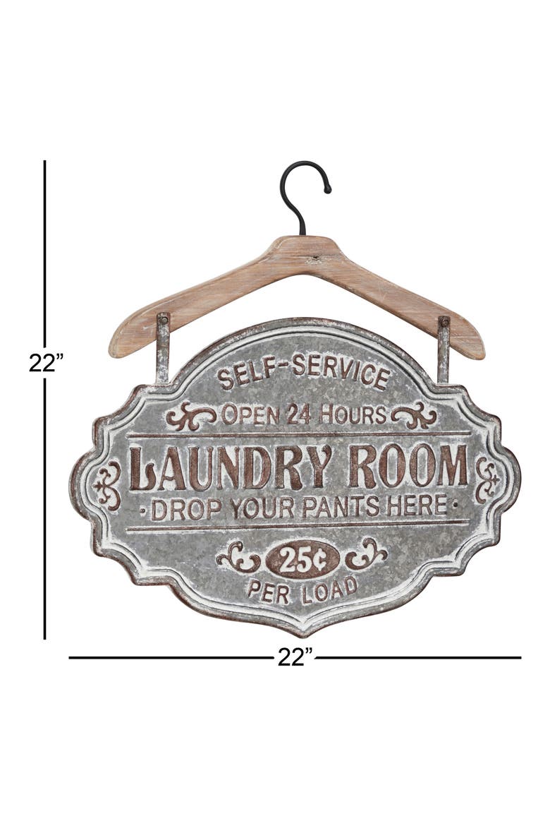 Laundry Room Wall Sign, Alternate, color, GREY MULTI