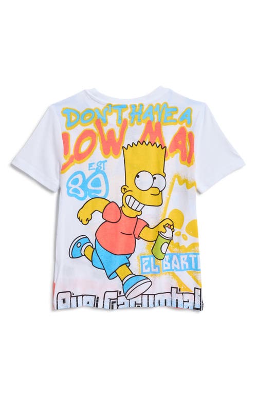 FREEZE FREEZE X THE SIMPSONS KIDS' BART OVERSIZE GRAPHIC T-SHIRT