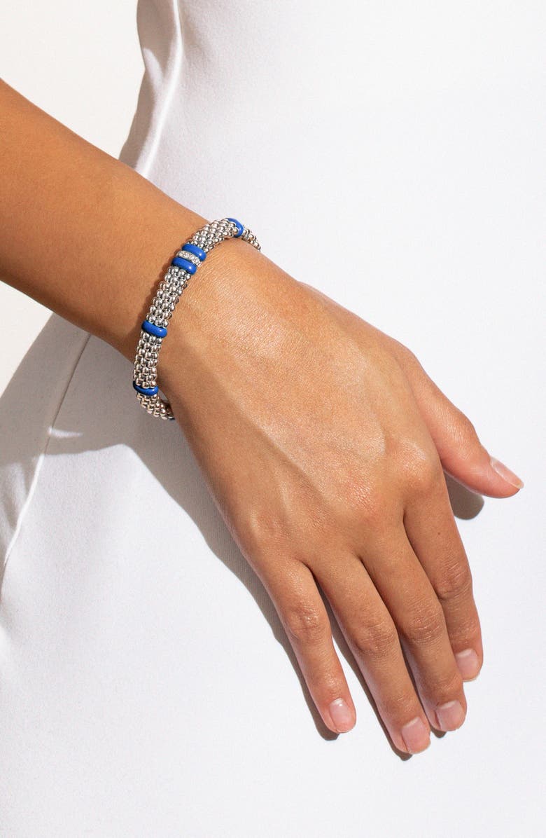LAGOS Blue Caviar Station Rope Bracelet, Alternate, color, Ultramarine