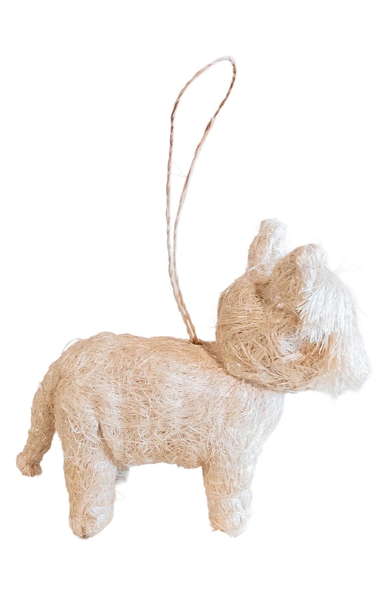 LIKHA Westie Handwoven Ornament, Alternate, color, White