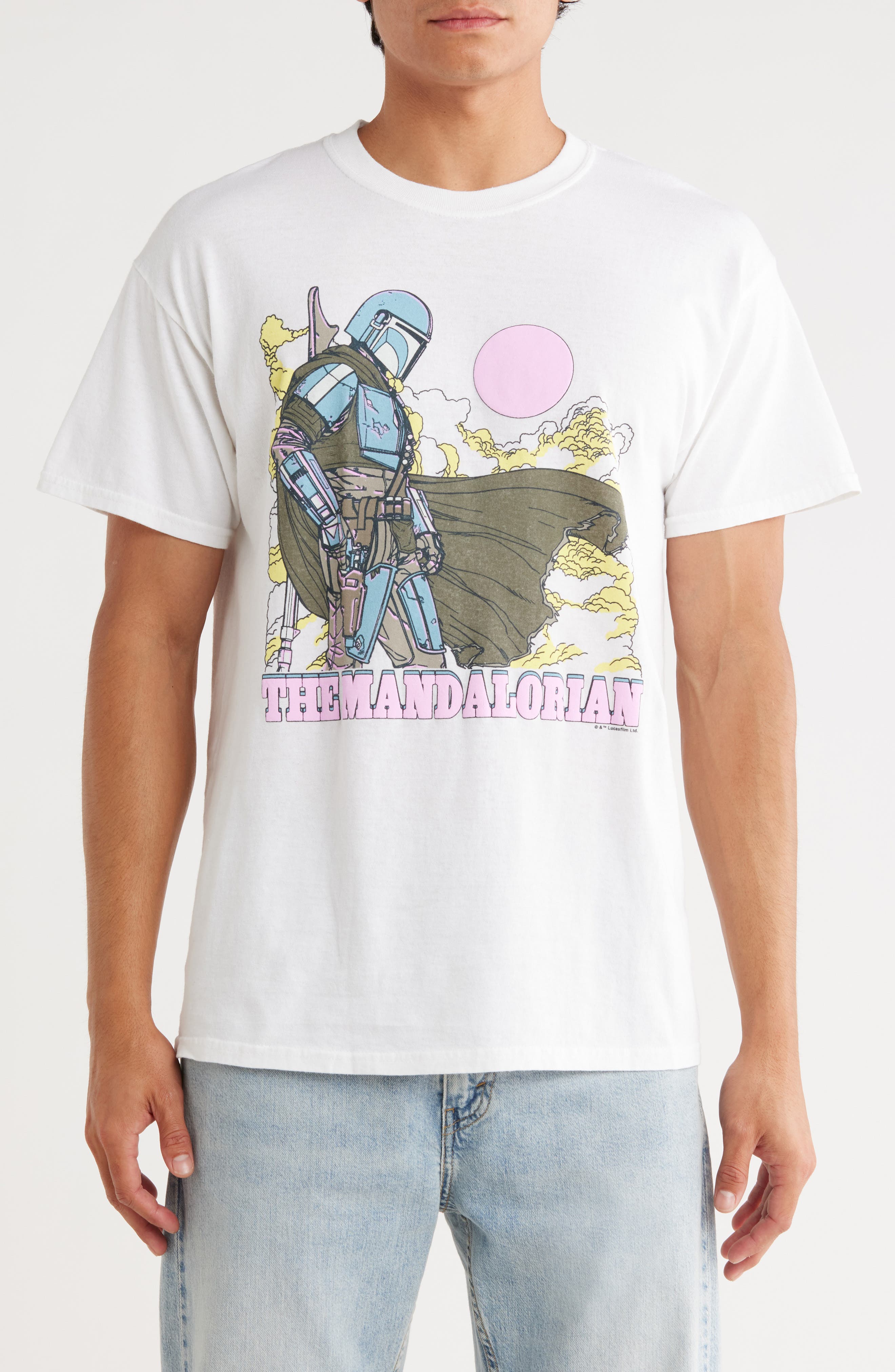 Junk Food Team Mandalorian Graphic T-Shirt