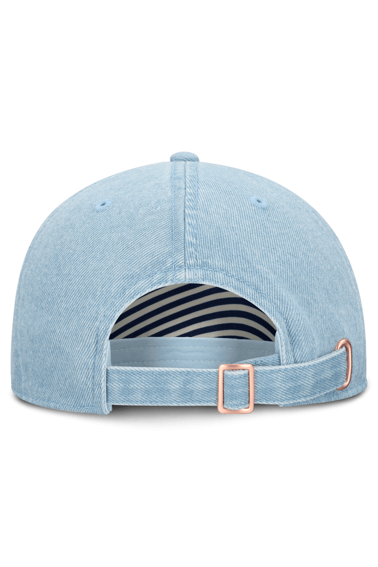 Women's Fanatics Light Blue Team USA Denim Rope Adjustable Hat, Alternate, color, Light Blue