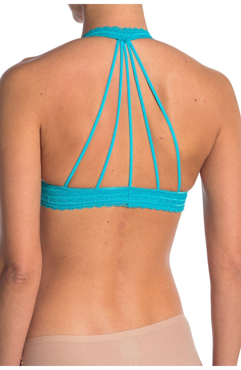 FRENCH AFFAIR Lace Halter Bralette, Alternate, color, 