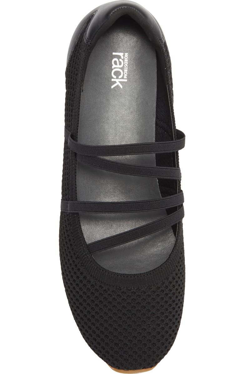 NORDSTROM RACK Pixie Mary Jane Sneaker, Alternate, color, Black