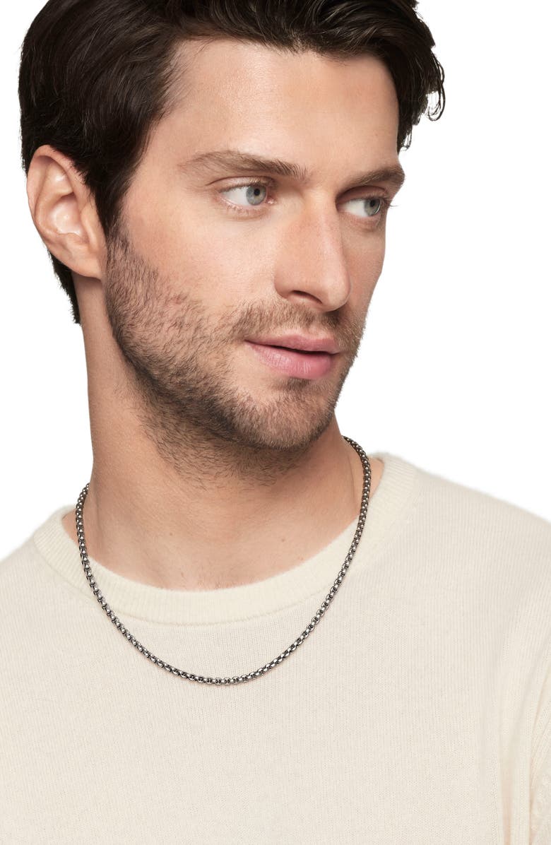 David Yurman Titan Box Chain Necklace, 3.6mm, Alternate, color,