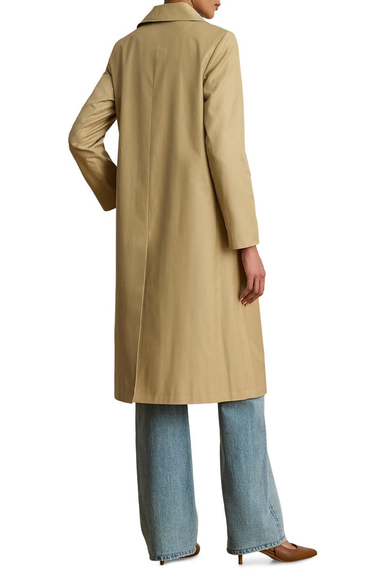 Lauren Ralph Lauren Cotton Blend Coat, Alternate, color, Birch Tan