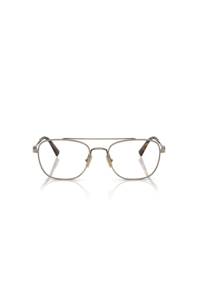 Miu Miu 53mm Square optical glasses, Alternate, color, Gold