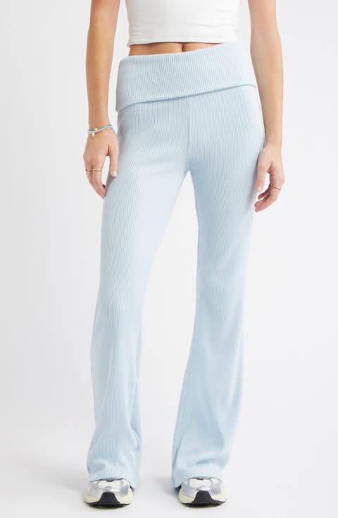Cozy Flare Rib Pants