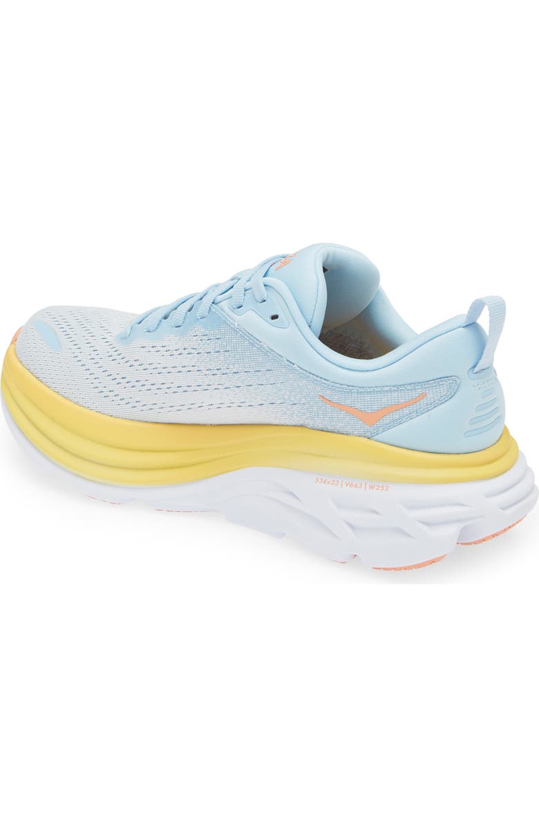 HOKA Bondi 8 Running Shoe, Alternate, color, Summer Song / Country Air