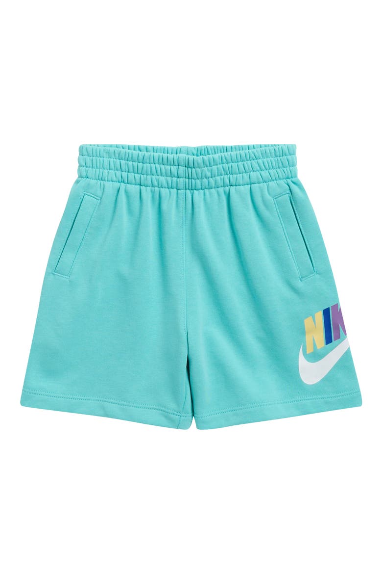 Kids' HBR Club Shorts, Main, color, GREEN FROST