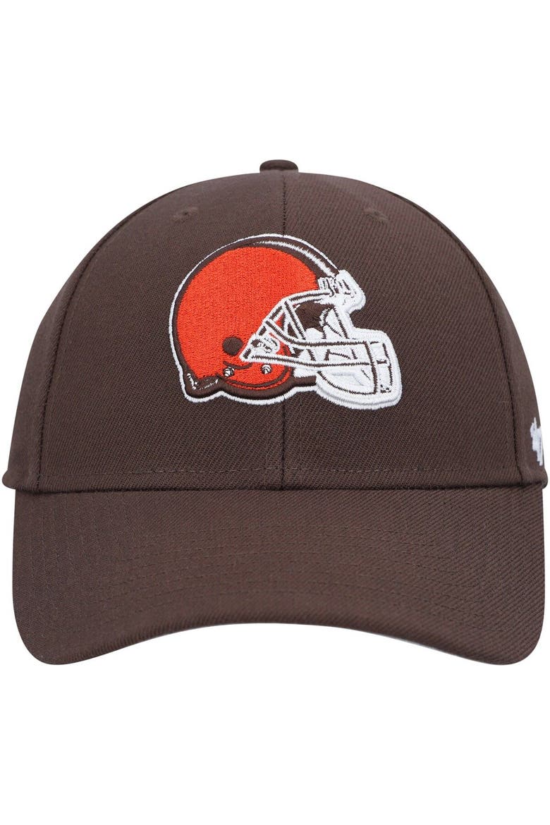 Men's '47 Brown Cleveland Browns MVP Adjustable Hat, Alternate, color, Brown