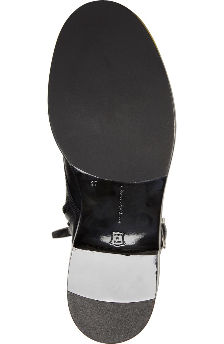 Gianvito Rossi Ankle Cuff Combat Boot, Alternate, color,