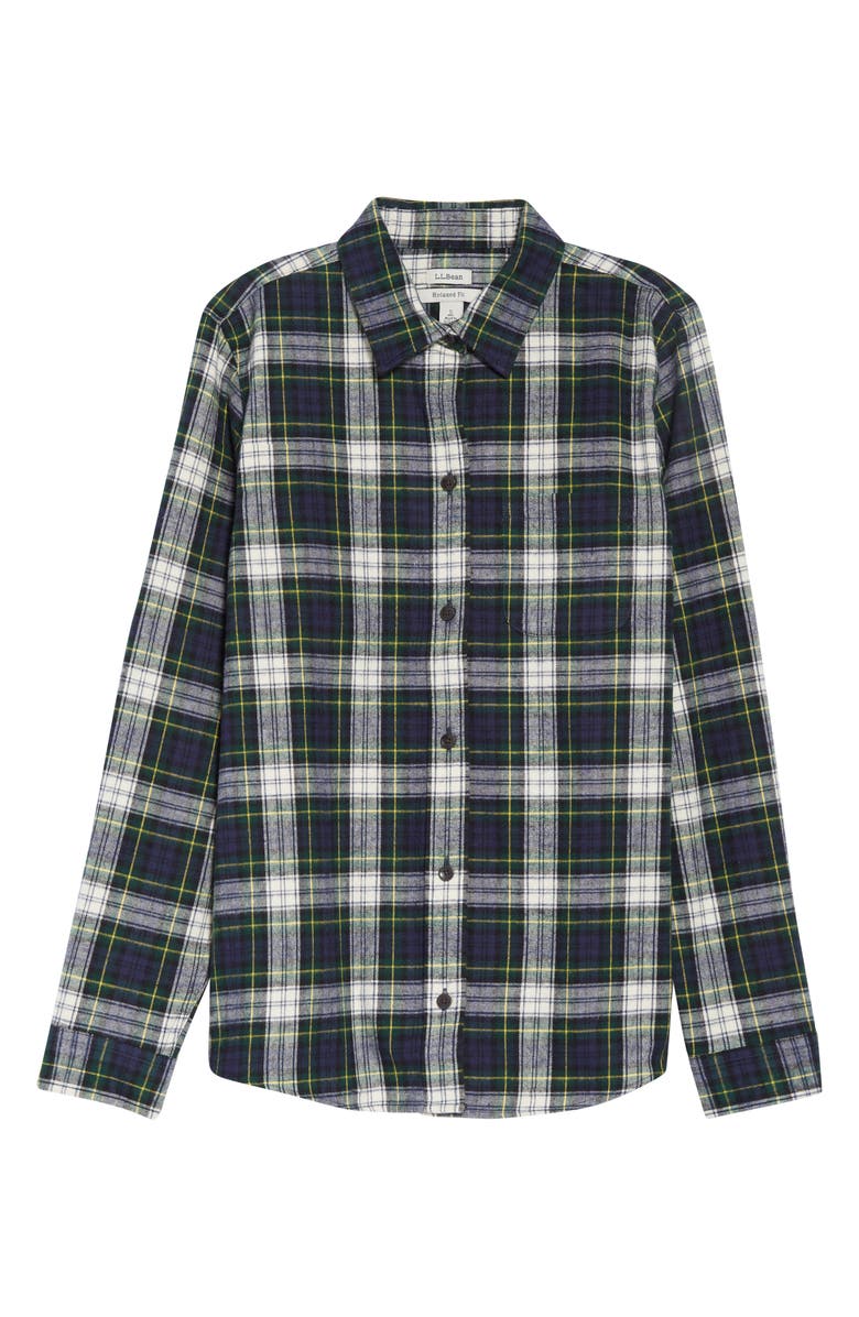 L.L.Bean Scotch Plaid Women's Flannel Shirt, Alternate, color,