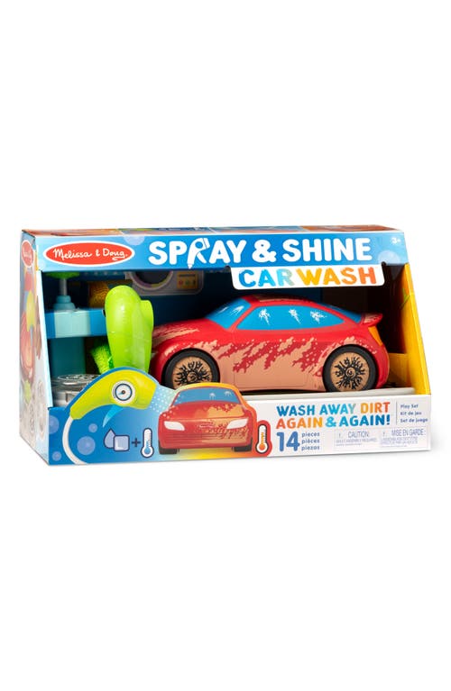 Melissa & Doug Spray & Shine Care Wash Play Set 