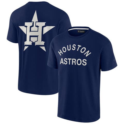 Unisex Fanatics Signature Navy Houston Astros Elements Super Soft Short Sleeve T-Shirt