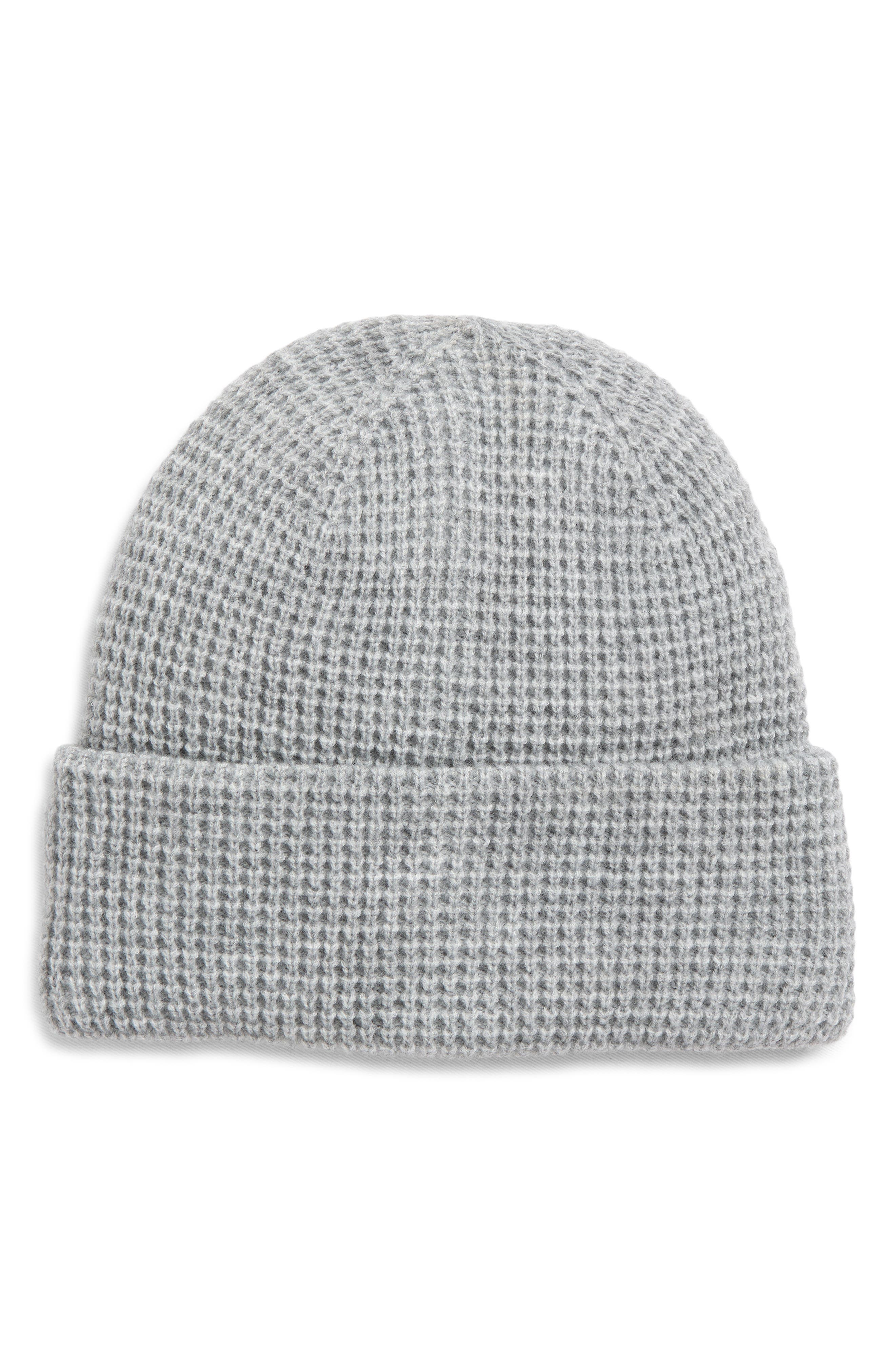 NORDSTROM RACK Waffle Knit Beanie