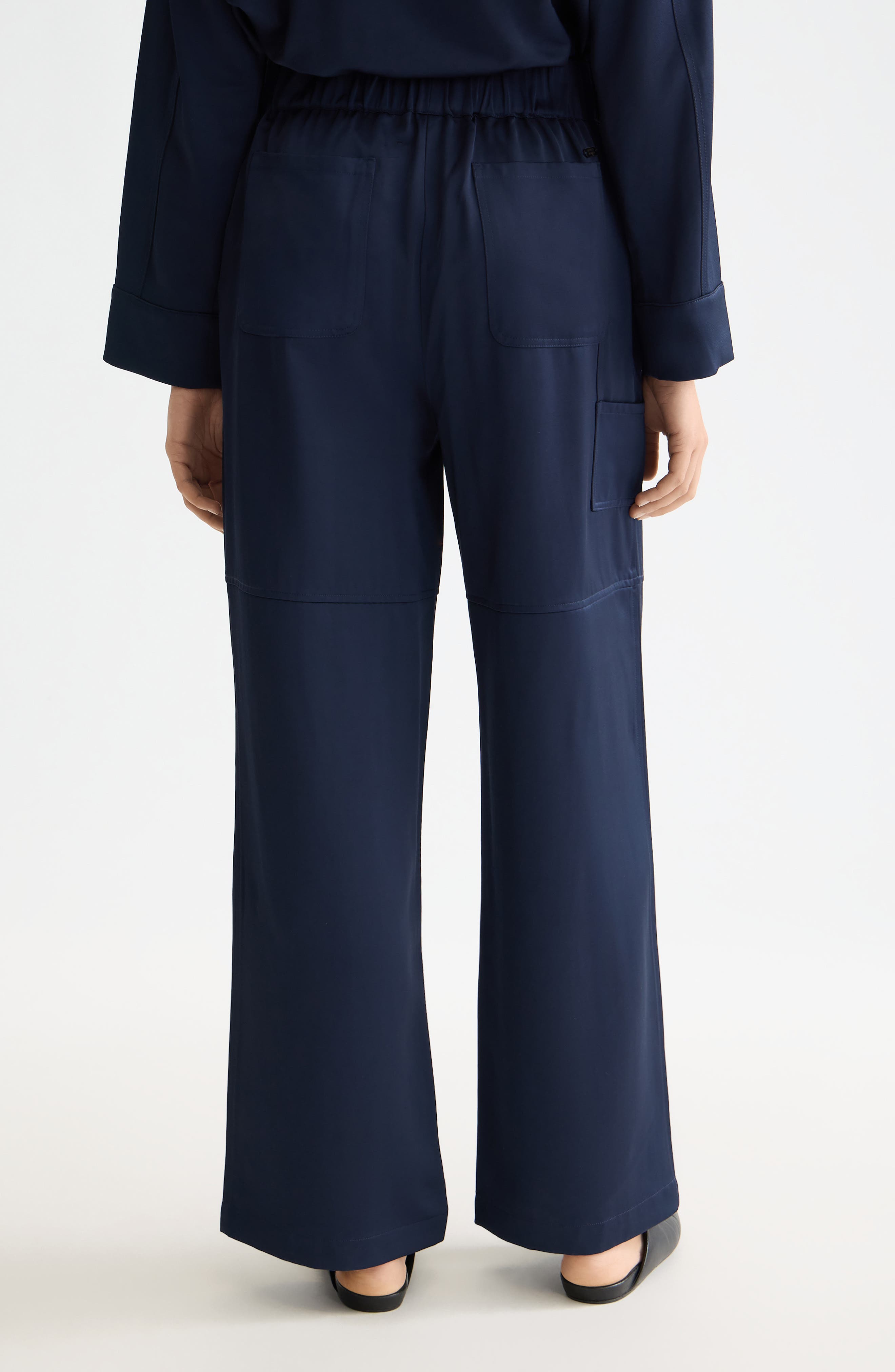 Noa High Waist Pull-On Wide Leg Pants - image 2