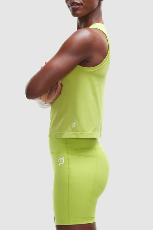 Peloton Seamless Tank In Chartreuse