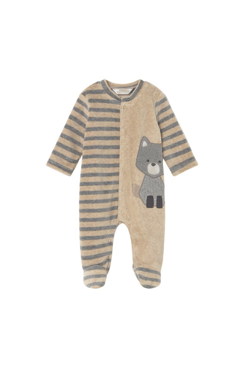 2-Piece Velour One Piece Set, Alternate, color, Beige