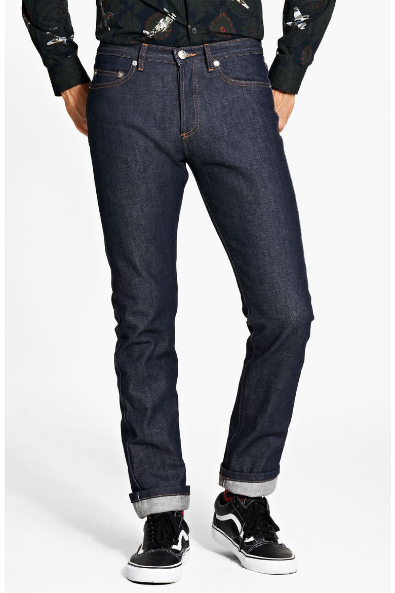 'New Cure' Slim Leg Jeans, Main, color, BLUE