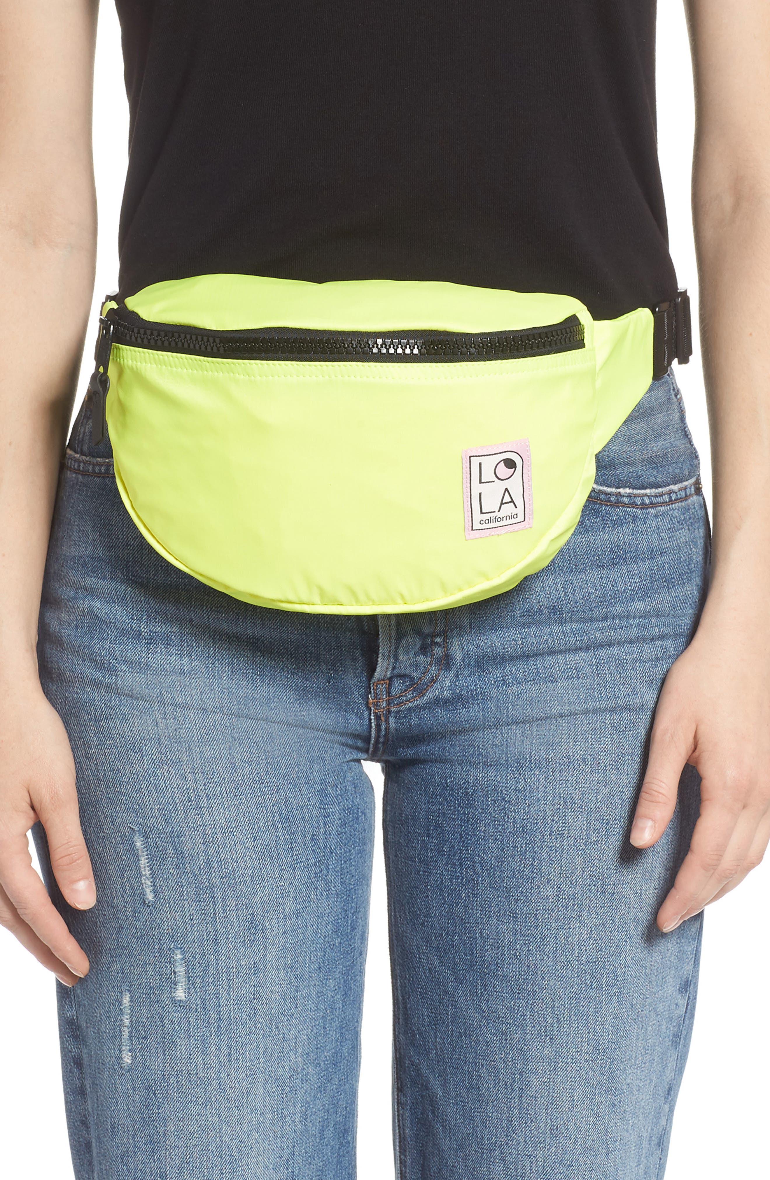 Moonbeam Large Belt Bag, Alternate, color, FLUORESCENT