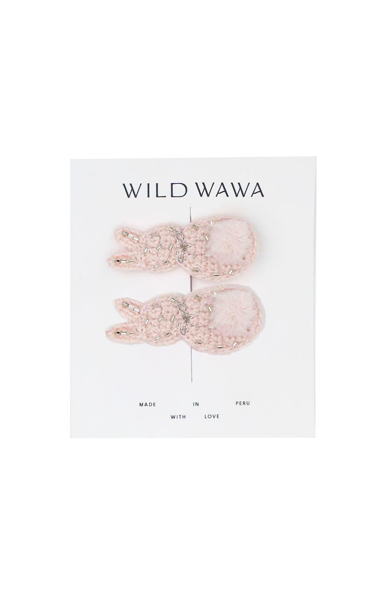 Wild Wawa Crochet Clip Set, Main, color, 